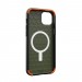 Чохол-накладка Urban Armor Gear Civilian Magsafe для Apple iPhone 15 Plus Olive Drab (114306117272)