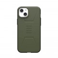 Чохол-накладка Urban Armor Gear Civilian Magsafe для Apple iPhone 15 Plus Olive Drab (114306117272)