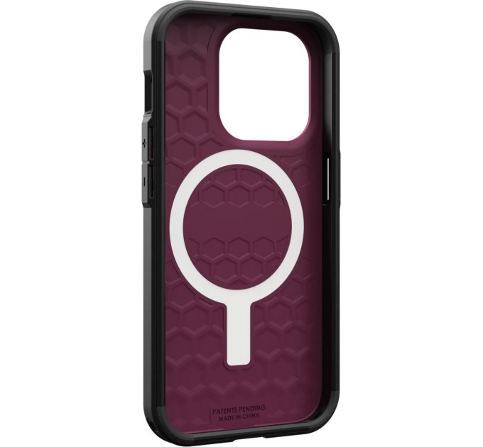Urban Armor Gear Чохол-накладка Urban Armor Gear Civilian Magsafe для Apple iPhone 15 Pro Max Bordeaux (114295119049)