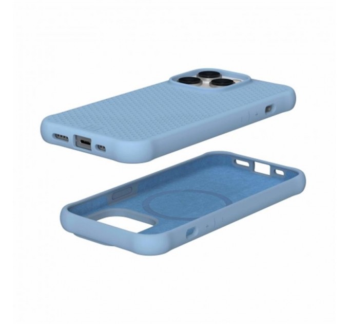 Urban Armor Gear Чохол-накладка Urban Armor Gear Dot Magsafe для Apple iPhone 14 Pro Cerulean (114082315858)