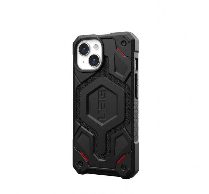 Urban Armor Gear Чохол-накладка Urban Armor Gear Monarch Pro Magsafe для Apple iPhone 15 Kevlar Black (114219113940)
