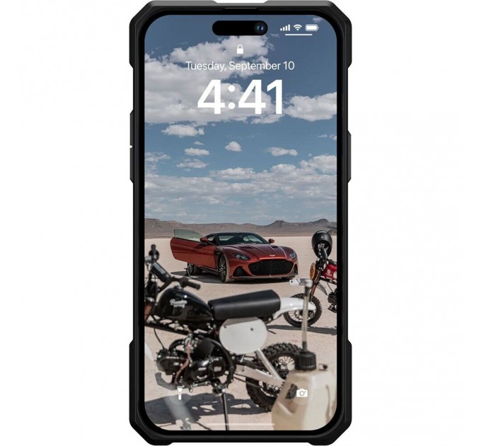 Urban Armor Gear Чохол-накладка Urban Armor Gear Monarch Pro with MagSafe для Apple iPhone 14 Pro Max Kevlar Silver (114031113933)