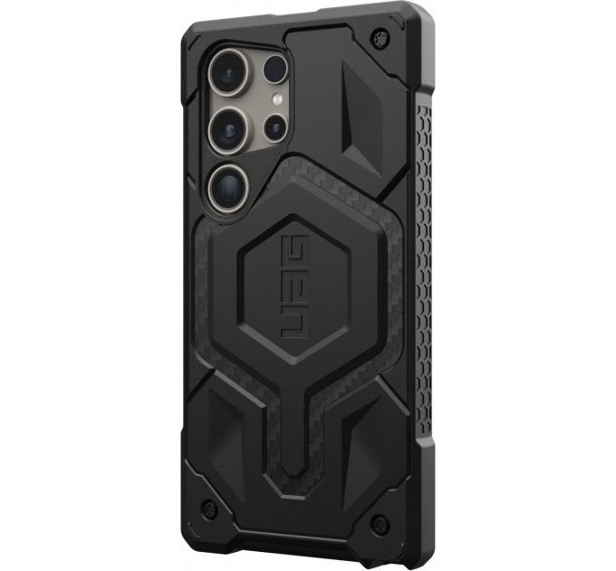 Urban Armor Gear Чохол-накладка Urban Armor Gear Monarch Pro для Samsung Galaxy S24 Ultra SM-S928 Carbon Fiber (214416114242)