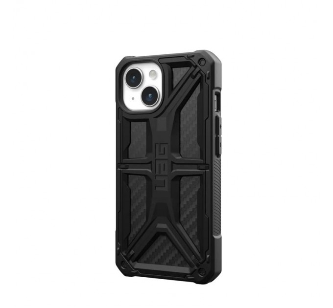 Urban Armor Gear Чохол-накладка Urban Armor Gear Monarch для Apple iPhone 15 Carbon Fiber (114289114242)