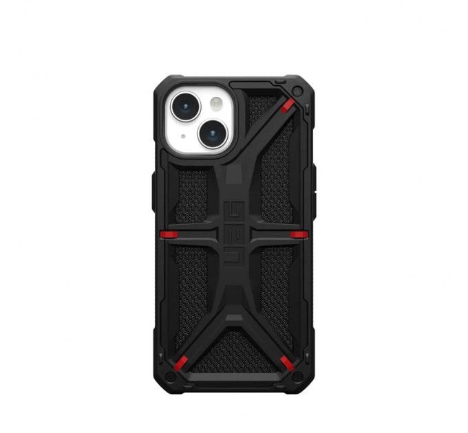 Urban Armor Gear Чохол-накладка Urban Armor Gear Monarch для Apple iPhone 15 Kevlar Black (114289113940)
