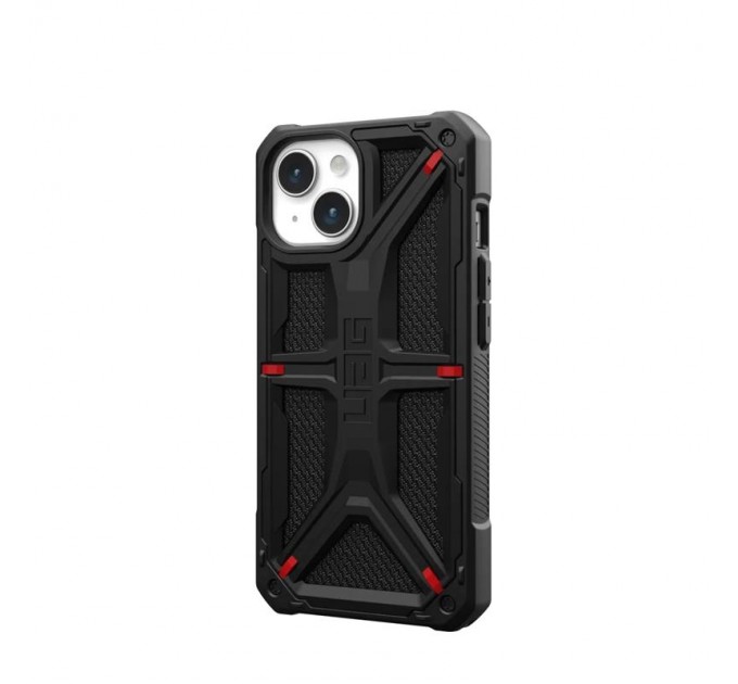 Urban Armor Gear Чохол-накладка Urban Armor Gear Monarch для Apple iPhone 15 Kevlar Black (114289113940)