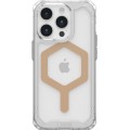 Urban Armor Gear Чохол-накладка Urban Armor Gear Plyo Magsafe для Apple iPhone 15 Pro Ice/Gold (114286114381)