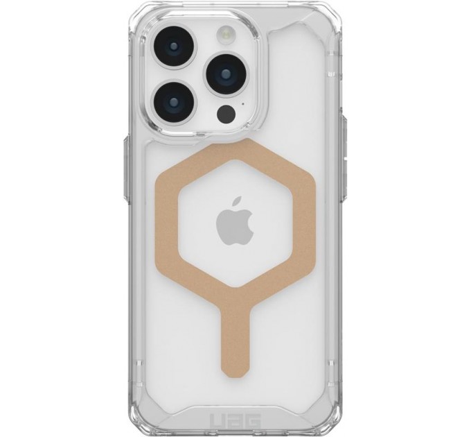 Urban Armor Gear Чохол-накладка Urban Armor Gear Plyo Magsafe для Apple iPhone 15 Pro Ice/Gold (114286114381)