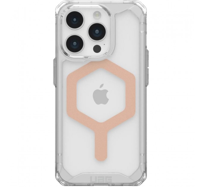 Urban Armor Gear Чохол-накладка Urban Armor Gear Plyo Magsafe для Apple iPhone 15 Pro Ice/Rose Gold (114286114348)