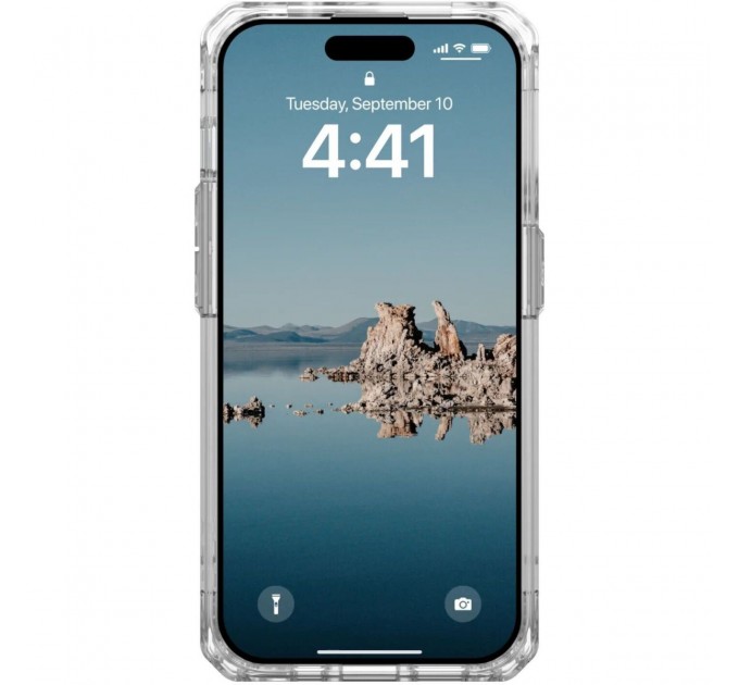 Urban Armor Gear Чохол-накладка Urban Armor Gear Plyo Magsafe для Apple iPhone 15 Pro Ice/Silver (114286114333)