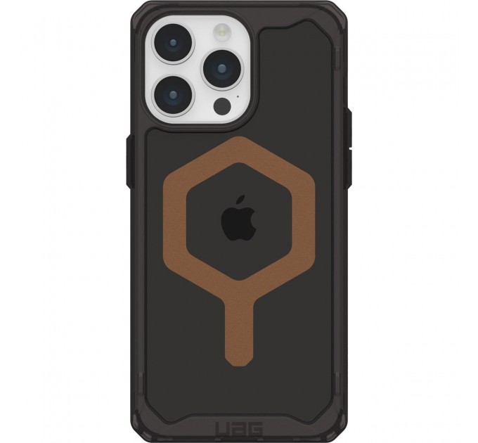 Urban Armor Gear Чохол-накладка Urban Armor Gear для Apple iPhone 15 Pro Max Plyo Magsafe Black/Bronze (114305114085)