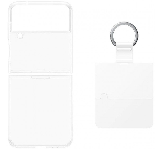 Samsung Чохол-накладка Samsung Clear Cover with Ring для Samsung Galaxy Flip 4 SM-F721 Transparent (EF-OF721CTEGUA)