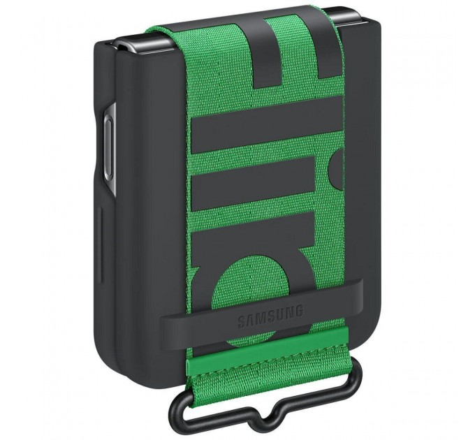 Samsung Чохол-накладка Samsung Silicone Cover with Strap для Samsung Galaxy Flip 4 SM-F721 Black (EF-GF721TBEGUA)