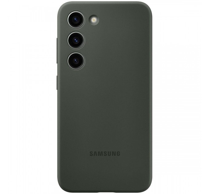 Чохол-накладка Samsung Silicone Cover для Samsung Galaxy S23 SM-S911 Khaki (EF-PS911TGEGRU)