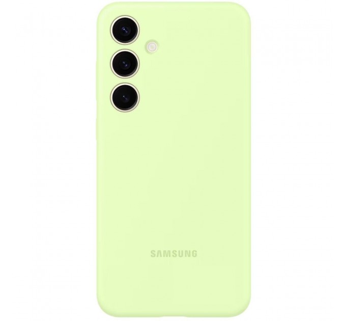 Samsung Чохол-накладка Samsung Silicone Cover для Samsung Galaxy S24+ SM-S926 Light Green (EF-PS926TGEGWW)
