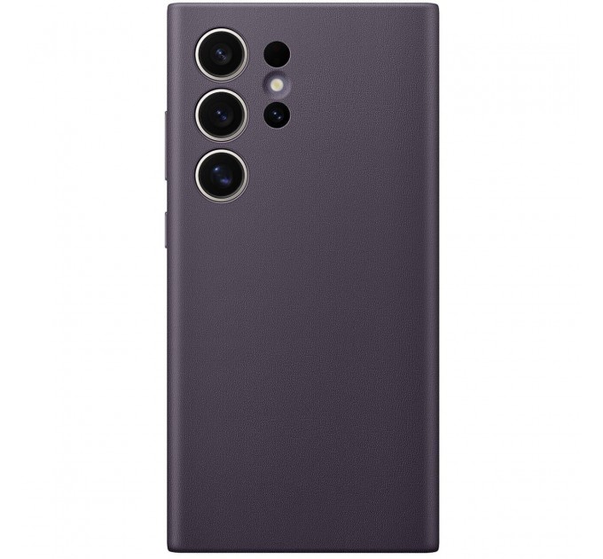 Чохол-накладка Samsung Vegan Leather Case для Samsung Galaxy S24 Ultra SM-S928 Dark Violet (GP-FPS928HCAVW)
