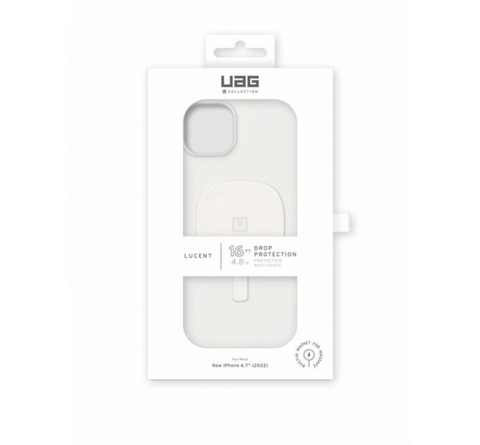 Чохол-накладка Urban Armor Gear Lucent 2.0 Magsafe для Apple iPhone 14 Plus Marshmallow (114077313535)