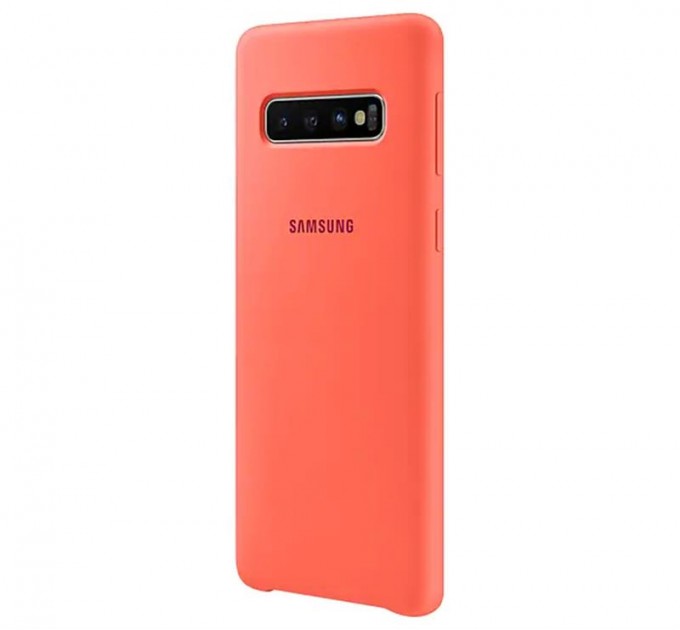 Samsung Чохол-накладка Samsung Silicone Cover для Samsung Galaxy S10 SM-G973 Berry Pink (EF-PG973THEGRU)