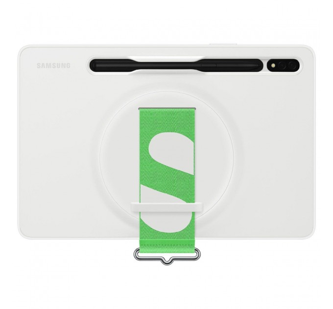 Samsung Чохол-накладка Samsung Strap Cover для Samsung Galaxy Tab S7 SM-T870/SM-T875/Tab S8 SM-X700/SM-X706 White (EF-GX700CWEGRU)