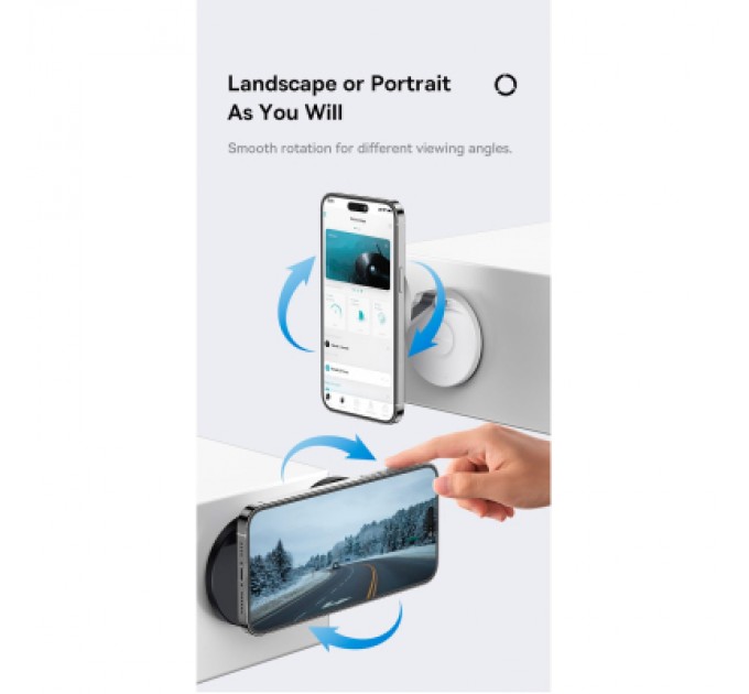 Універсальний автотримач Baseus MagPro Magnetic Foldable Phone Mount Cluster Black (B10564101121-00)