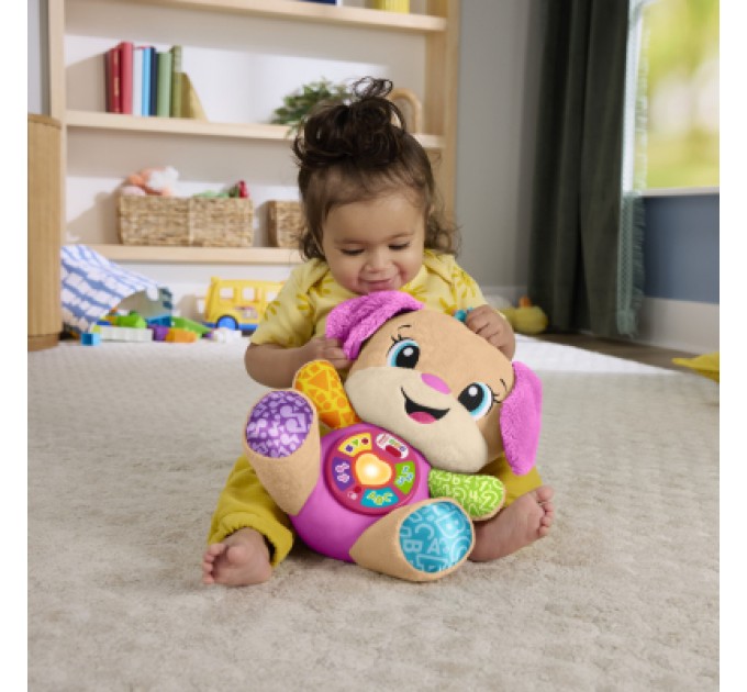 Розвиваюча іграшка Fisher-Price Smart Stages Сестричка розумного цуценя багатомовна (JFD32)