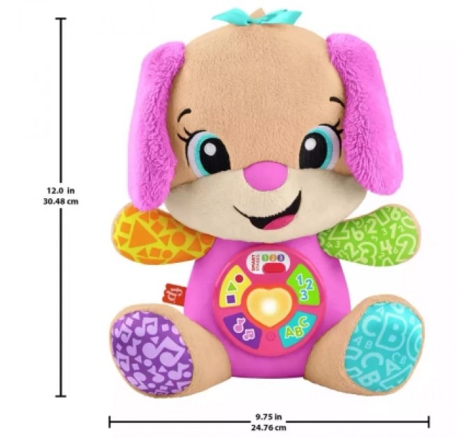 Розвиваюча іграшка Fisher-Price Smart Stages Сестричка розумного цуценя багатомовна (JFD32)