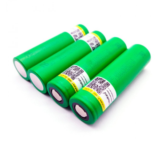 Liitokala Акумулятор 18650 3000mAh (2850-3000mah), 30A, 3.7V (2.75-4.2V), green, PVC BOX Liitokala (Lii-VTC6)