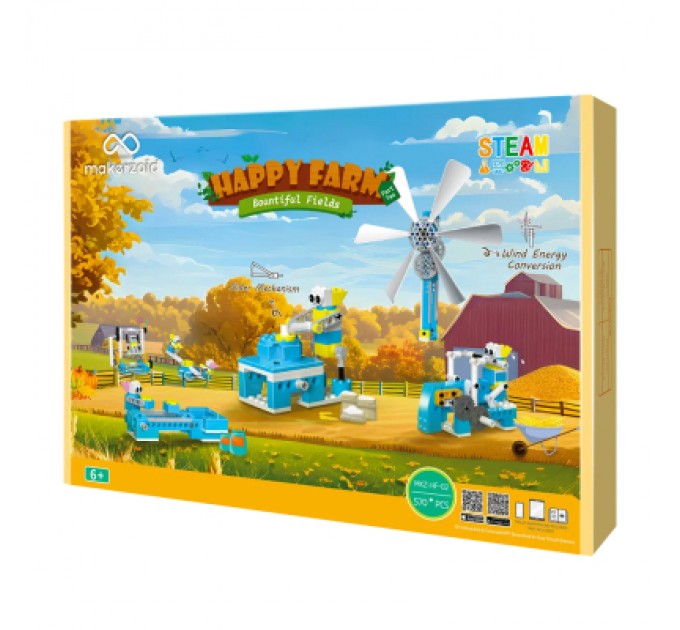Makerzoid Конструктор Makerzoid Happy Farm Bountiful Fields (MKZ-HF-02)