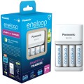 Panasonic Зарядний пристрій Panasonic Smart-Quick  Charger + Eneloop AA/HR06 Ni-Mh 2000 мАh 4 шт.
