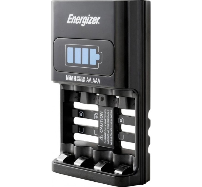 Energizer Зарядний пристрій Energizer Accu Recharge 1 HOUR AA/AAA Ni-Mh/Ni-Cd AA/HR06 2300mA BL 4шт