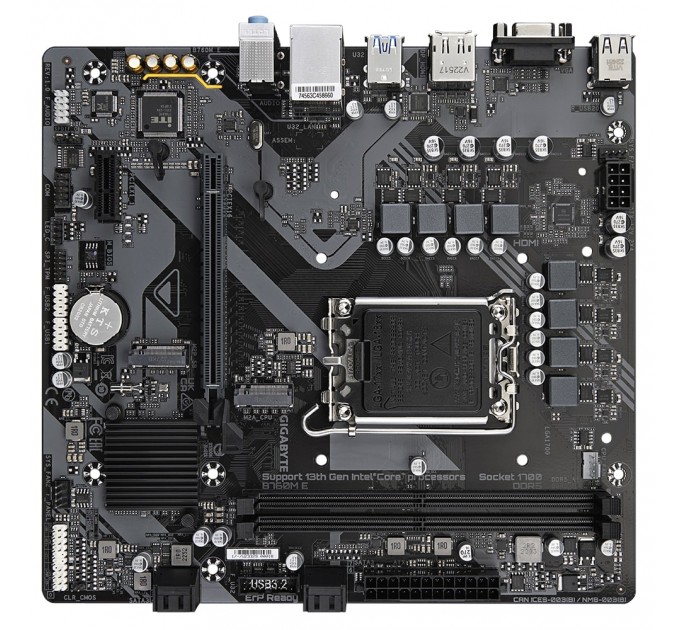 Материнська плата Gigabyte B760M E Socket 1700