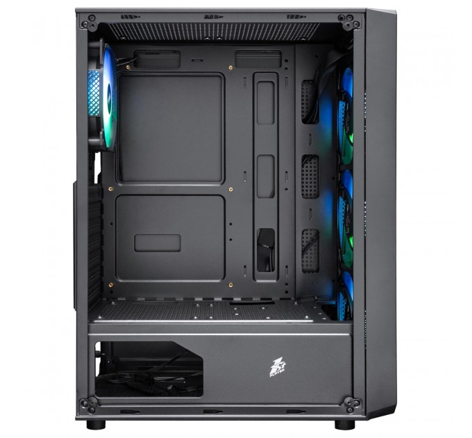 1stPlayer Корпус 1stPlayer FD3-BK-4F7 Black без БЖ