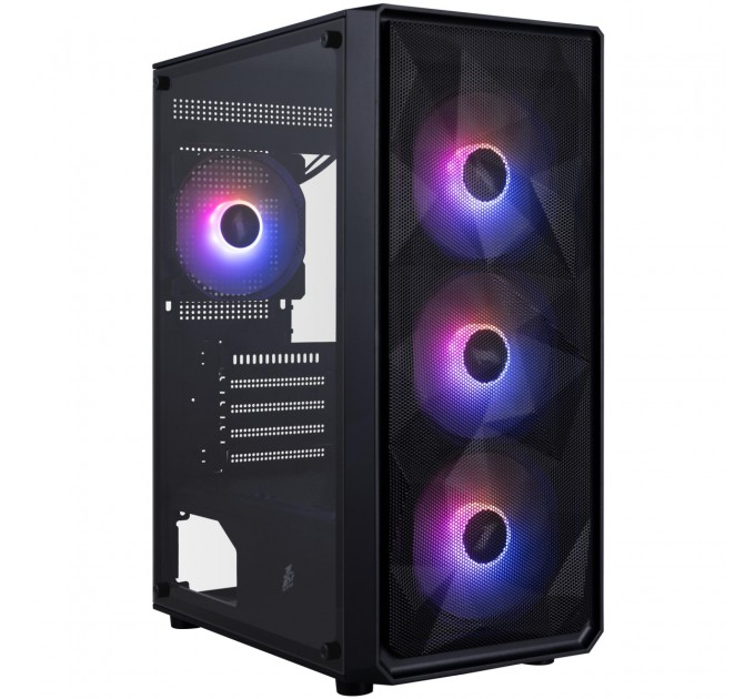 1stPlayer Корпус 1stPlayer FD3-M-BK-4F7 Black без БЖ