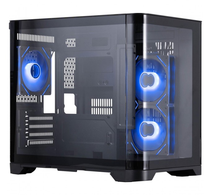 1stPlayer Корпус 1stPlayer UV5-BK-2FC7R-1FC7 Black без БЖ