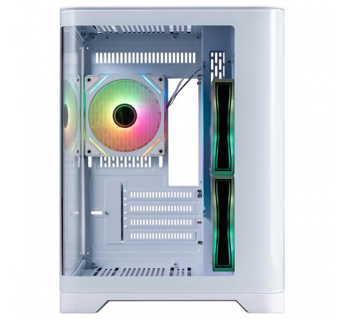 Корпус 1stPlayer UV5-WH-2FC7R-W-1FC7-W White без БЖ