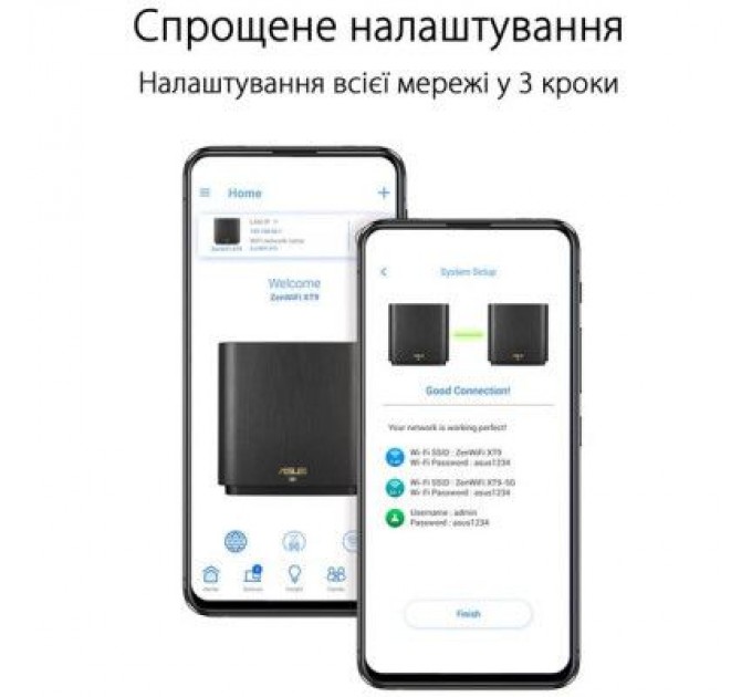 ASUS Маршрутизатор ASUS ZenWiFi XT9 2PK (90IG0740-MO3B40)