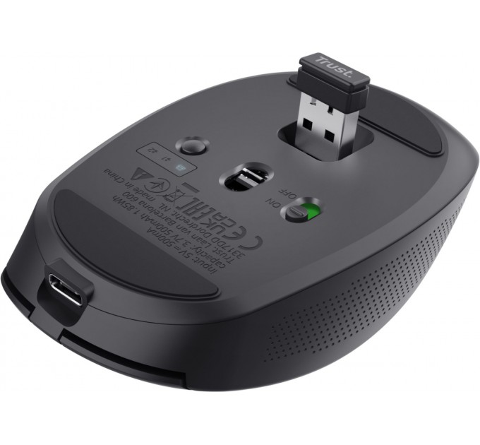Миша бездротова Trust Ozaa Compact Black (24819)