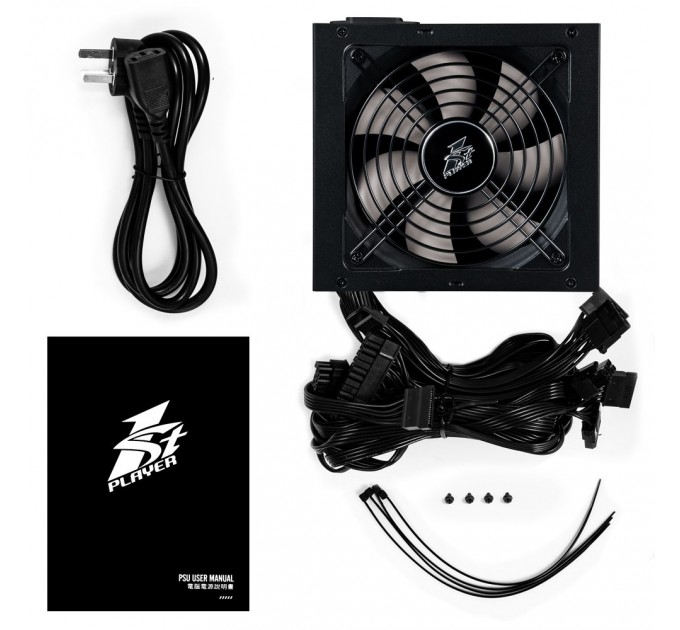1stPlayer Блок живлення 1stPlayer PS-700AX (DKPM-BRZ-700-BK-EU) 700W