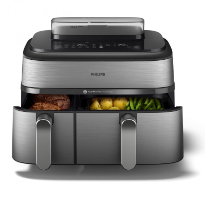 Philips Мультипіч Philips Dual Basket Airfryer 5000 Series (NA555/00)