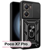 Чохол до мобільного телефона BeCover Military Poco X7 Pro Black (713463)