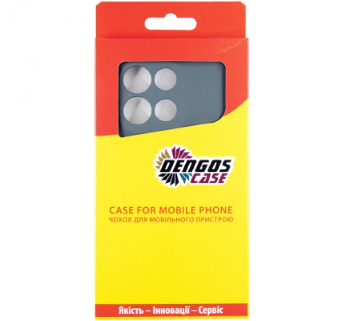 Dengos Чохол до мобільного телефона Dengos Motorola G15/G15 Power Carbon + glass (Grey) (DG-KM-147)