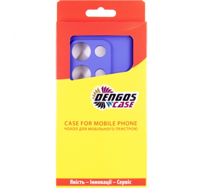 Dengos Чохол до мобільного телефона Dengos Carbon Xiaomi Redmi Note 14S (Purple) (DG-TPU-CRBN-228)