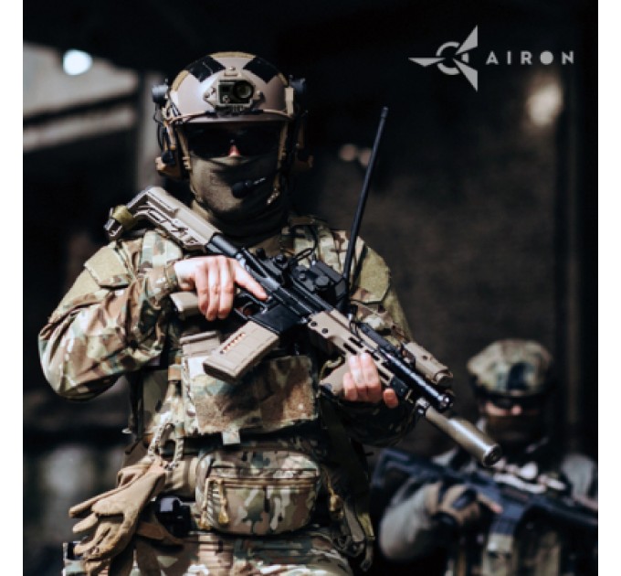 AirOn Екшн-камера AirOn ProCam 7 Black Tactical Helm Kit (4822356754511)