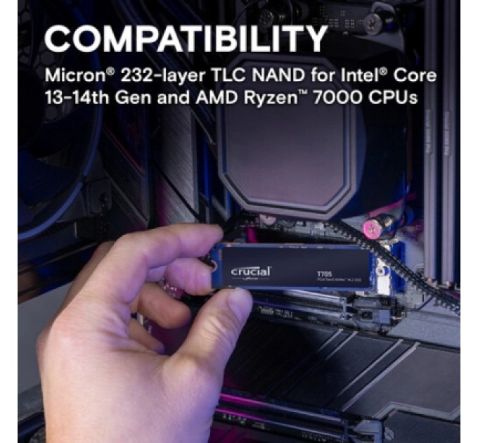 Micron Накопичувач SSD M.2 2280 1TB T705 Micron (CT1000T705SSD3)