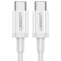 Дата кабель USB-C to USB-C 1.0m US264 ABS Shell White Ugreen (60518)
