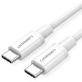 Ugreen Дата кабель USB-C to USB-C 1.0m US264 ABS Shell White Ugreen (60518)