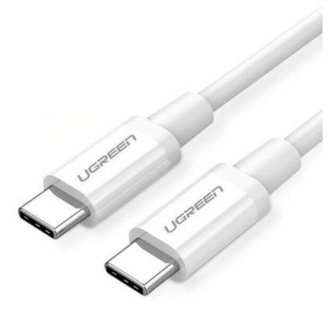 Ugreen Дата кабель USB-C to USB-C 1.0m US264 ABS Shell White Ugreen (60518)