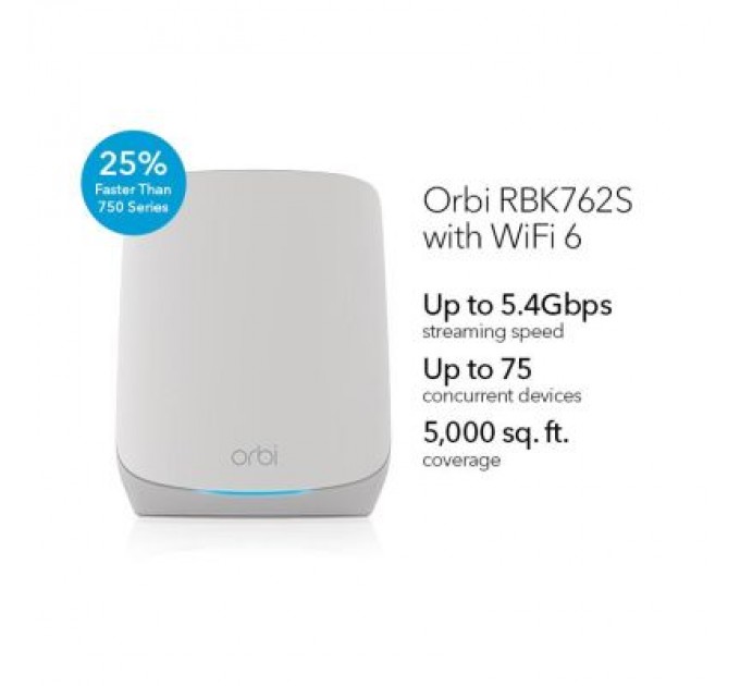 Netgear Маршрутизатор Netgear Orbi RBK762S (RBK762S-100EUS)