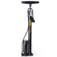 Велосипедний насос СИЛА ручний з манометром 38х500 чорний (900436)