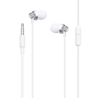 Гарнітура XO EP15 In-ear Metal White (6920680866175)
